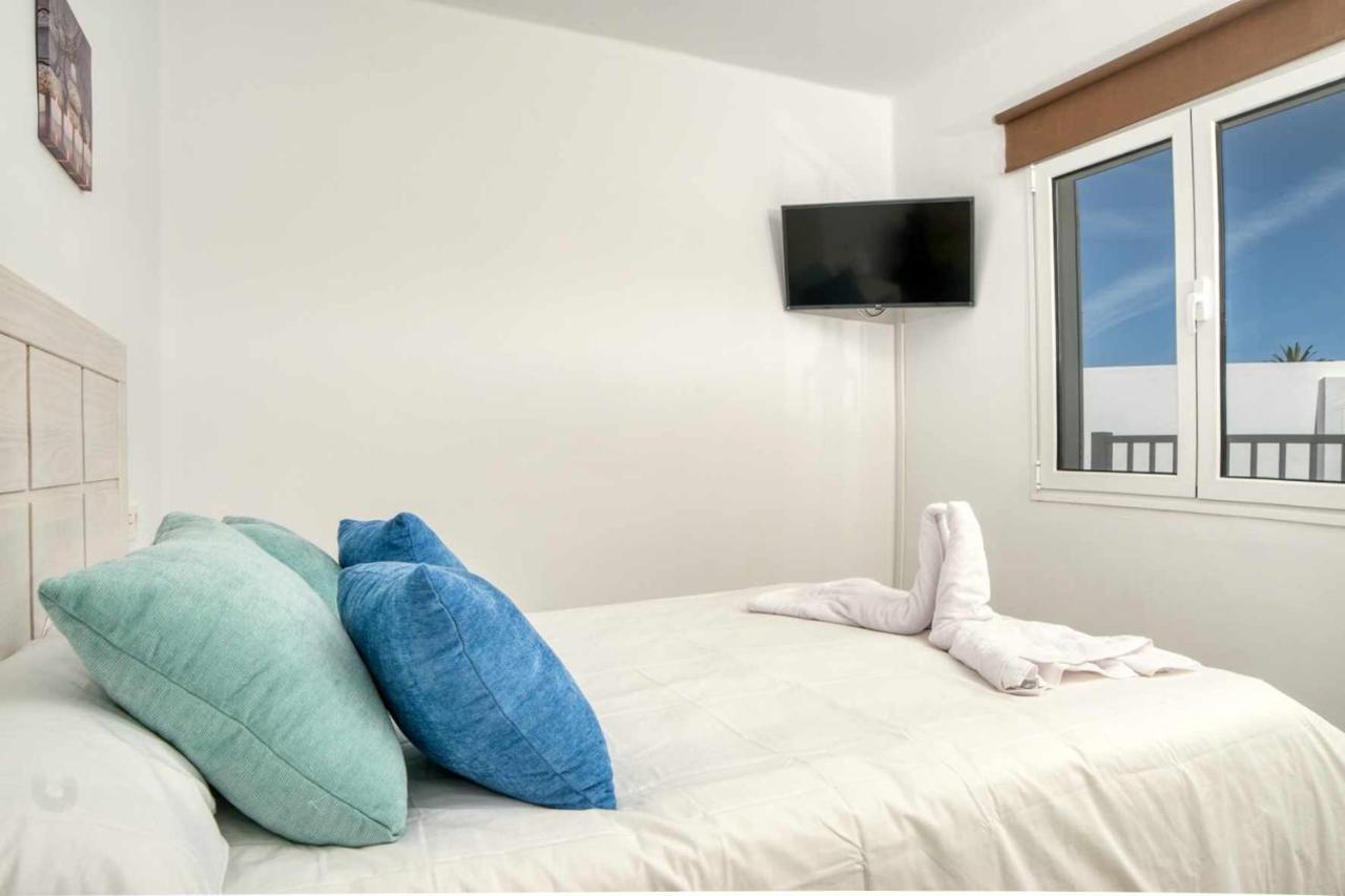 Luminosa Vivienda Vacacional Con Vista A La Piscina Коста-Тегисе Экстерьер фото