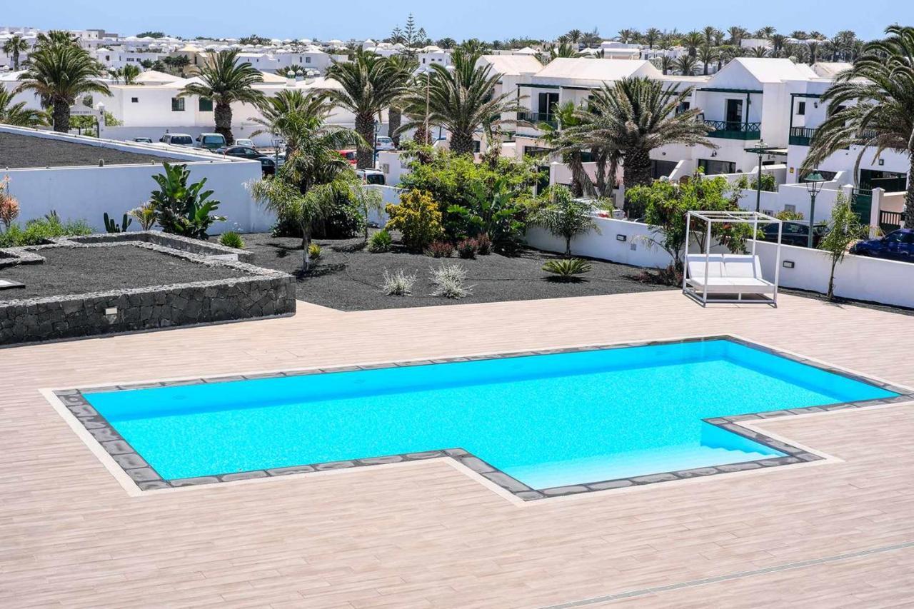 Luminosa Vivienda Vacacional Con Vista A La Piscina Коста-Тегисе Экстерьер фото