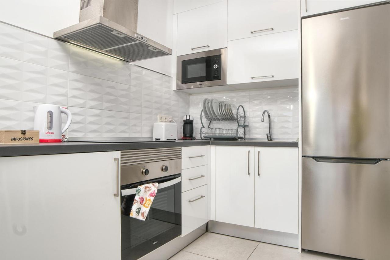 Luminosa Vivienda Vacacional Con Vista A La Piscina Коста-Тегисе Экстерьер фото